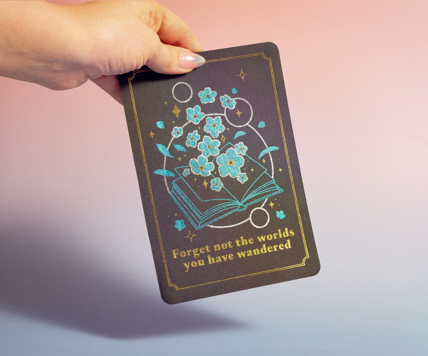 Forget Not The Worlds You Have Wandered Case Insert