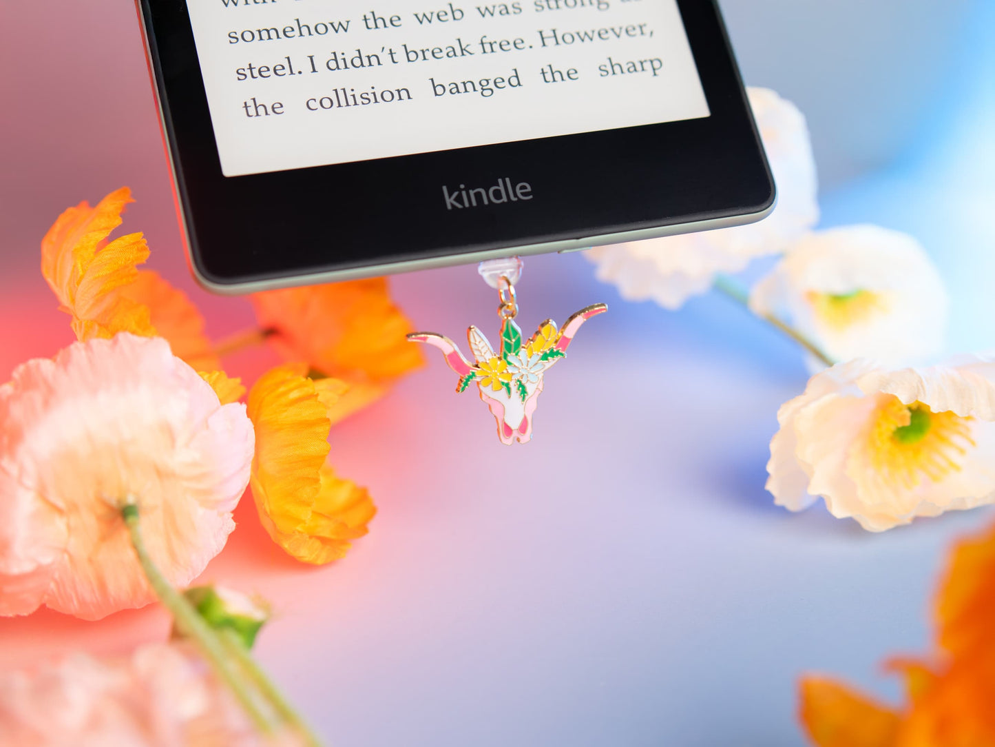 Cowboy Romance E-Reader and Kindle Charms