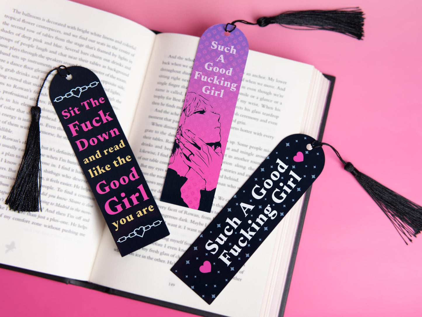 Dark Romance Good Girl Bookmarks