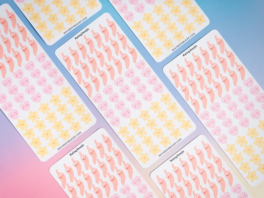 Book Rating Emoji Stickers