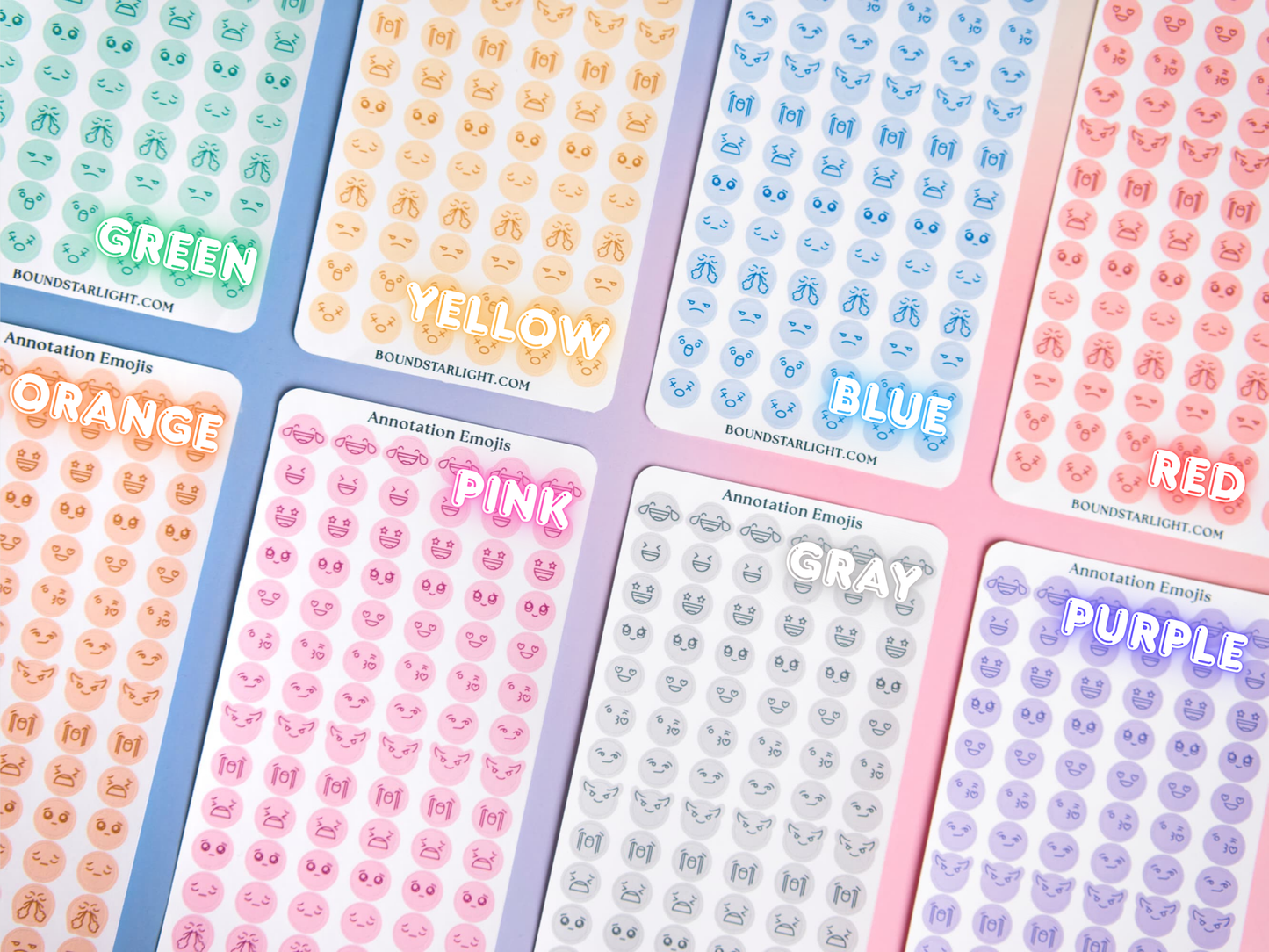Annotation Emoji Stickers
